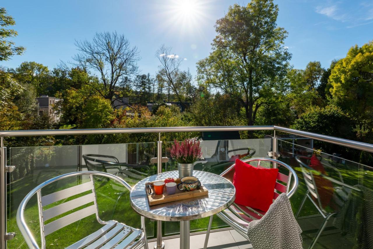 Apartamenty U Harrego II Przy Stawie Spa Klimatyzacja,Balkon,Sauna , Balia, Ogrod,Parking Kudowa-Zdrój Exterior foto